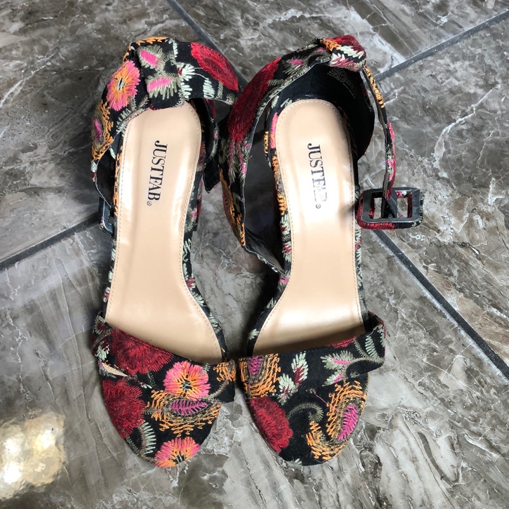Embroidered Heels